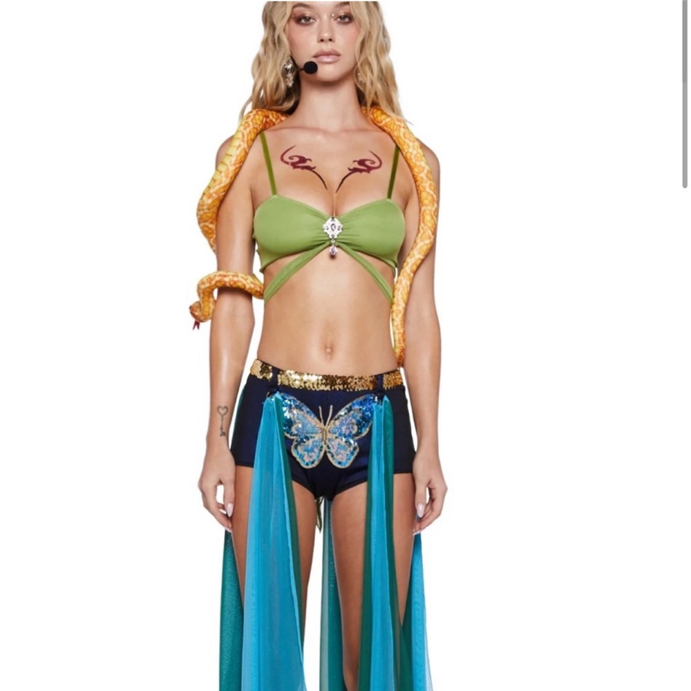 Britney Spears Costume / Servin Snake Charmer DollsKill Costume